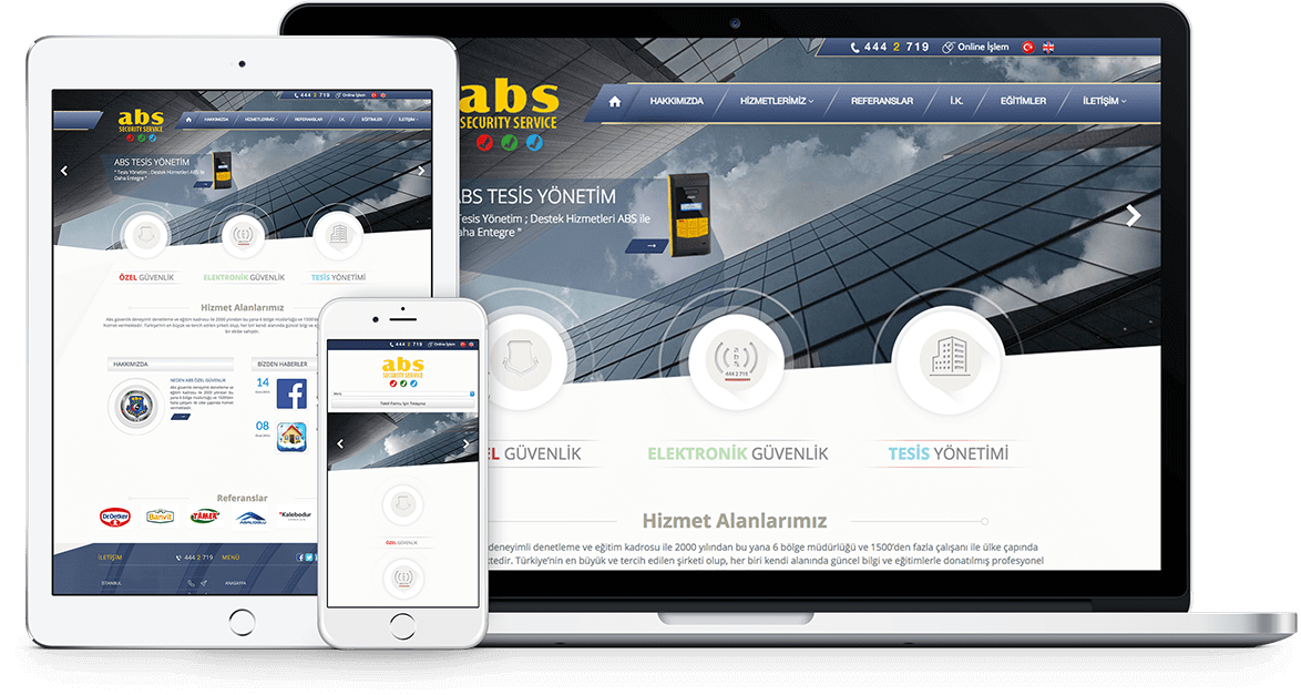 ABS GÜVENLİK | Web Tasarım