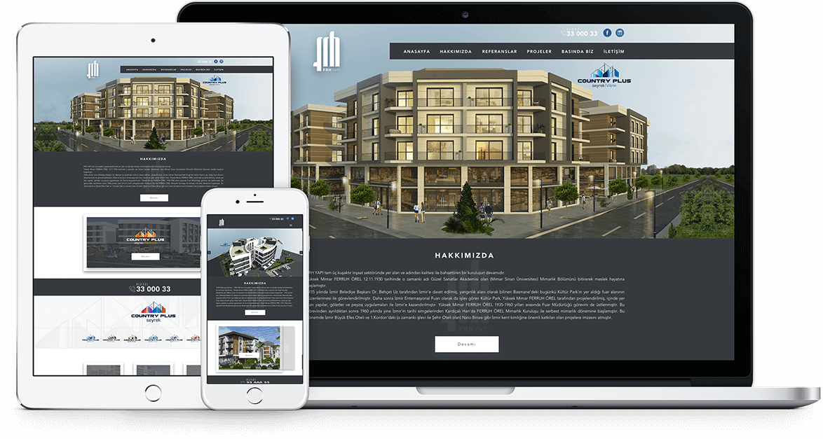 FRH YAPI | Web Tasarım